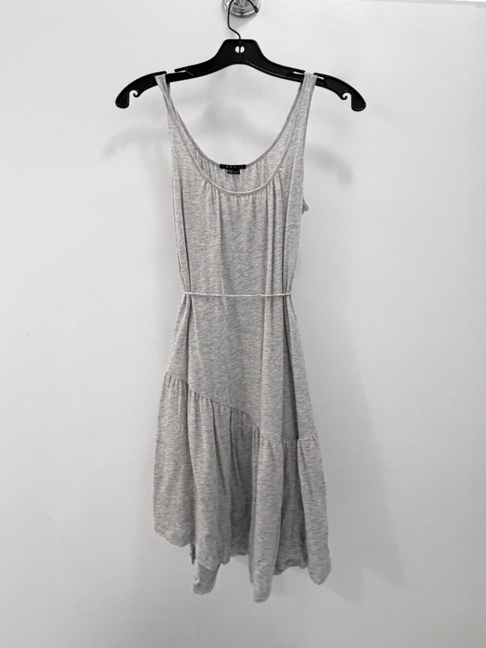 NWT Theory Gray Ruffle Sundress